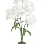 Extra Grote Kunstbloem Wit 175cm – XXL kunstbloemen met standaard van Kunstpalm.nl