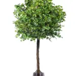 Grote Kunstboom Esdoorn 370cm met volle kruin en levensechte Esdoornbladeren van Kunstpalm.nl