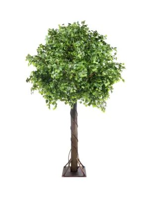 Grote Kunstboom Beuk 260cm met volle kruin en levensechte beukenbladeren van Kunstpalm.nl