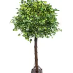 Grote Kunstboom Esdoorn 260cm met volle kruin en levensechte Esdoornbladeren van Kunstpalm.nl