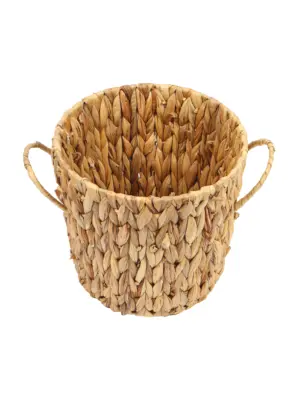 Waterhyacint plantmand met metaalframe – 26cm diameter – Kunstpalm.nl
