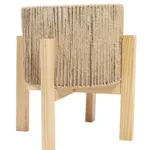Touwmand met Standaard Groot – handgevlochten sizaltouw – 23,5cm diameter – Kunstpalm.nl