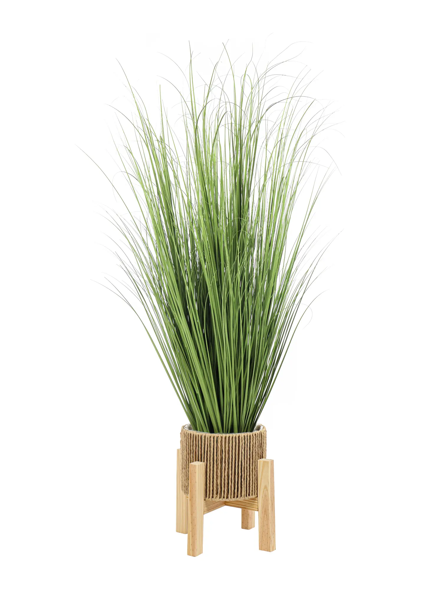 Kunstplant gras in pot – onderhoudsvrije nepgrasplant met UV-filter van Kunstpalm.nl