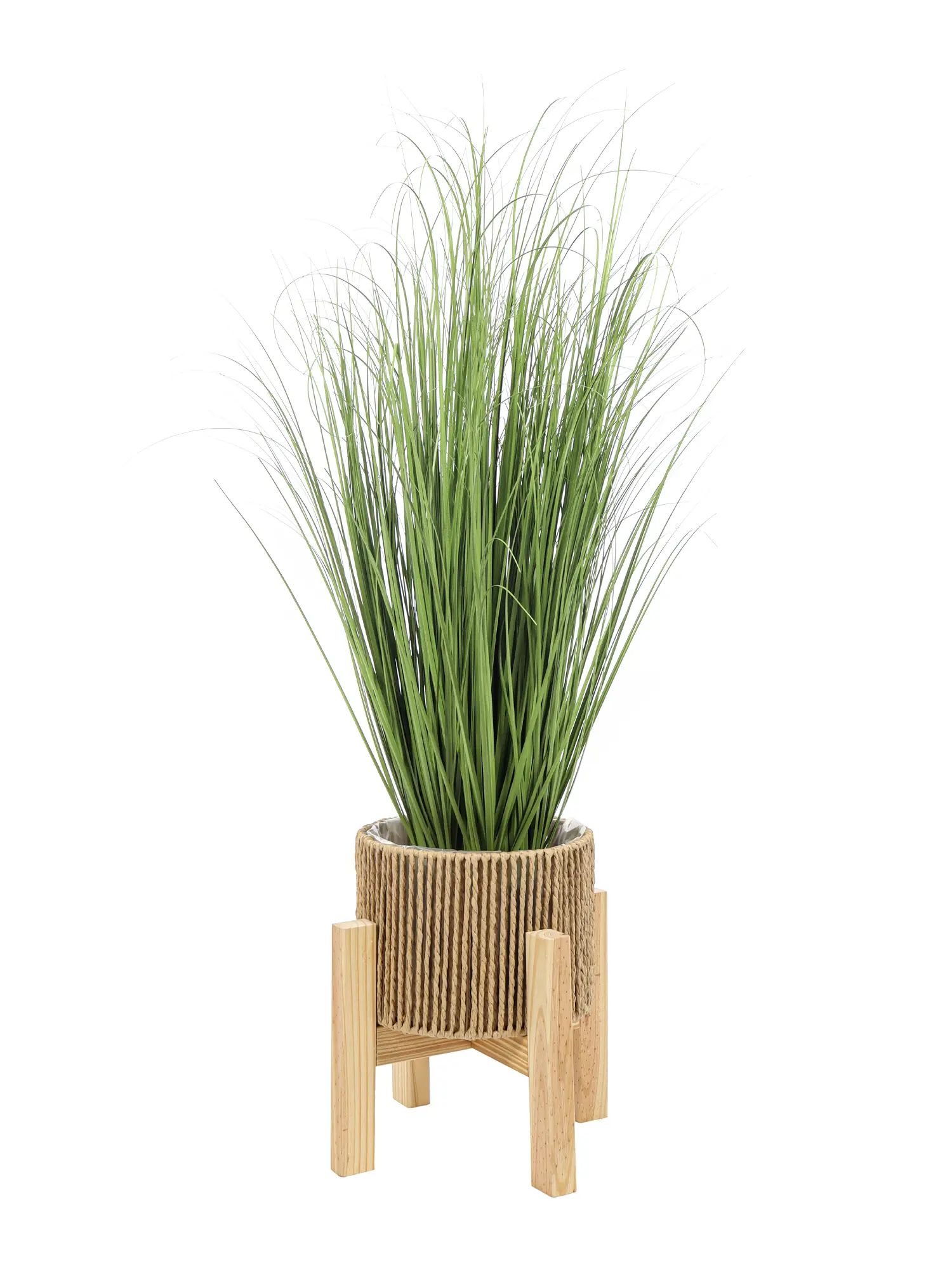 Kunstplant gras in pot – compacte nepgrasplant met UV-filter van Kunstpalm.nl