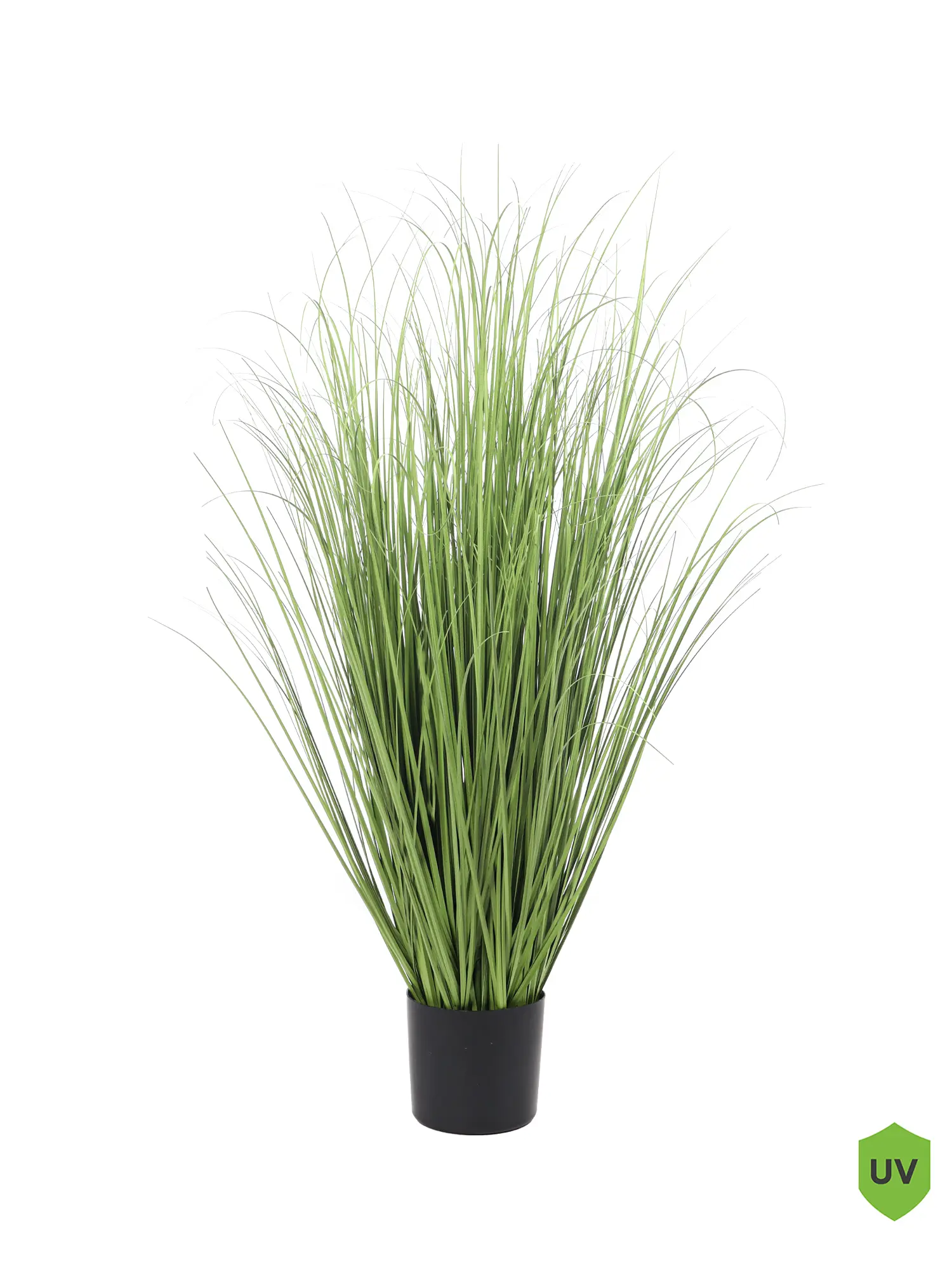 unstplant Gras Deluxe UV 90cm – extra volle nepgrasplant in pot met UV-filter van Kunstpalm.nl