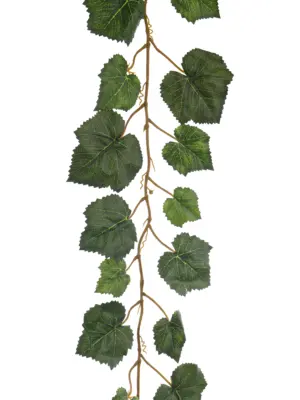 Nep Druivenblad Slinger 175cm met zichtbare nerf