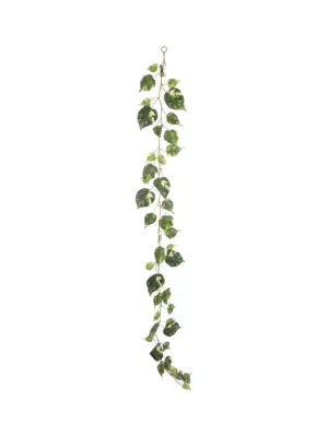 Kunstplant Slinger Scindapsus 175cm met gevlekte nep bladeren