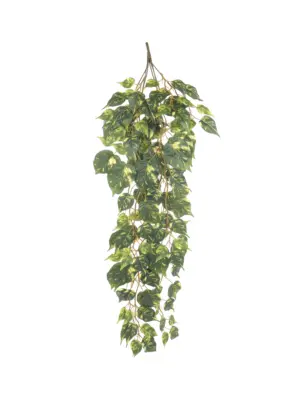 Kunst Hangplant Scindapsus 110cm met natuurgetrouwe bladeren
