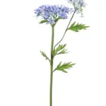 Kunstbloem Agapanthus Blauw met grote en kleine bloem.