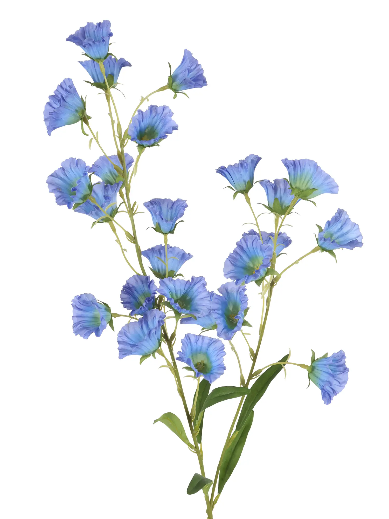 Kunstbloem Klokjesbloem Blauw natuurgetrouw.
