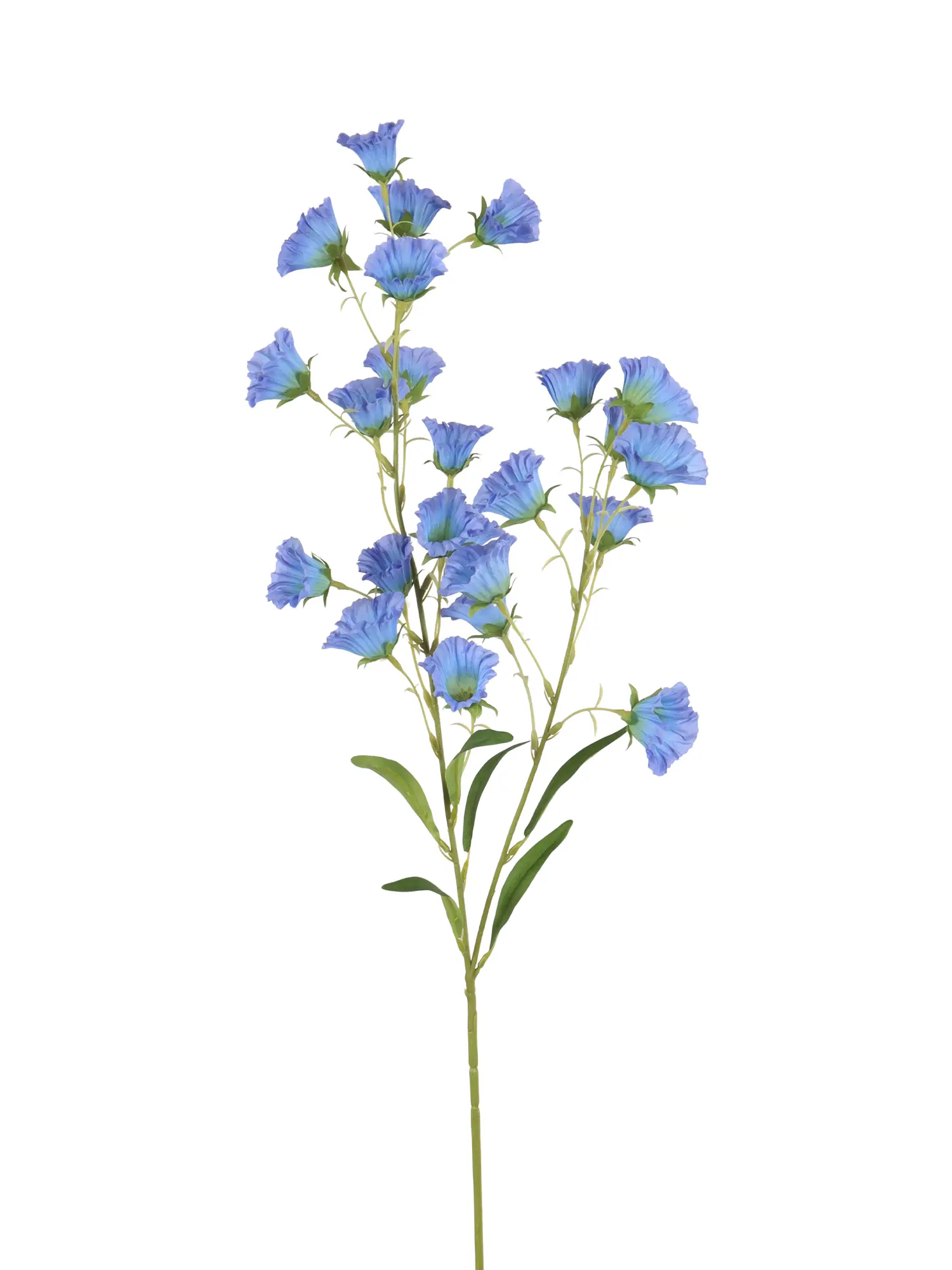 Kunstbloem Klokjesbloem Blauw met 25 bloemen