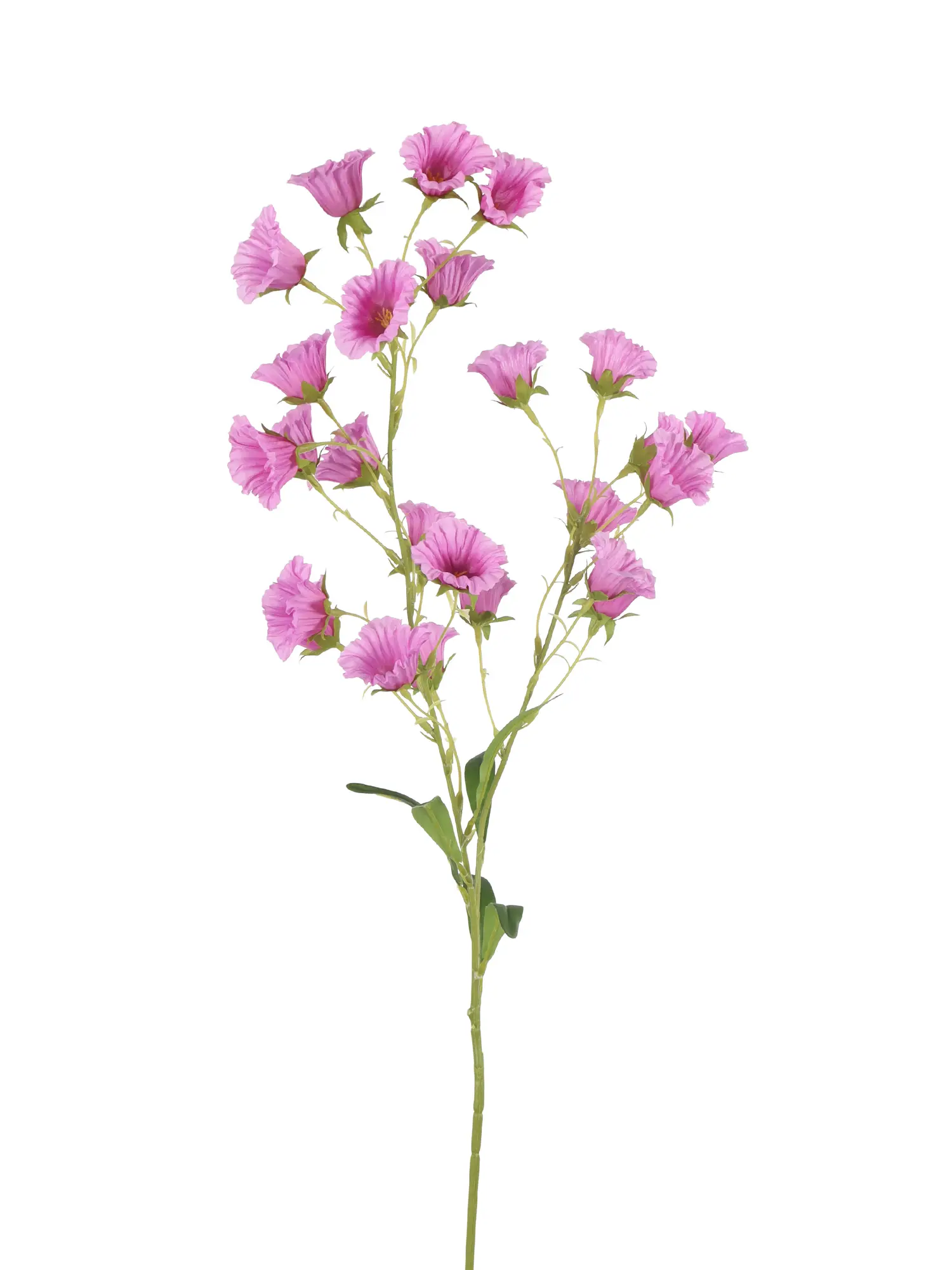 Kunstbloem Klokjesbloem Paars met 25 bloemen.