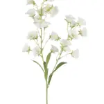 Kunstbloem Klokjesbloem Wit met 25 bloemen.